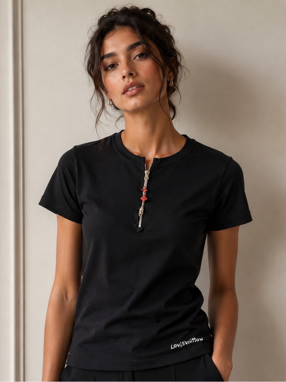 Louis Vuitton 100% Cotton T Shirt